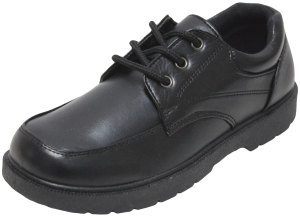 NEW BOYS SCHOOL SHOES (2383803) BLACK